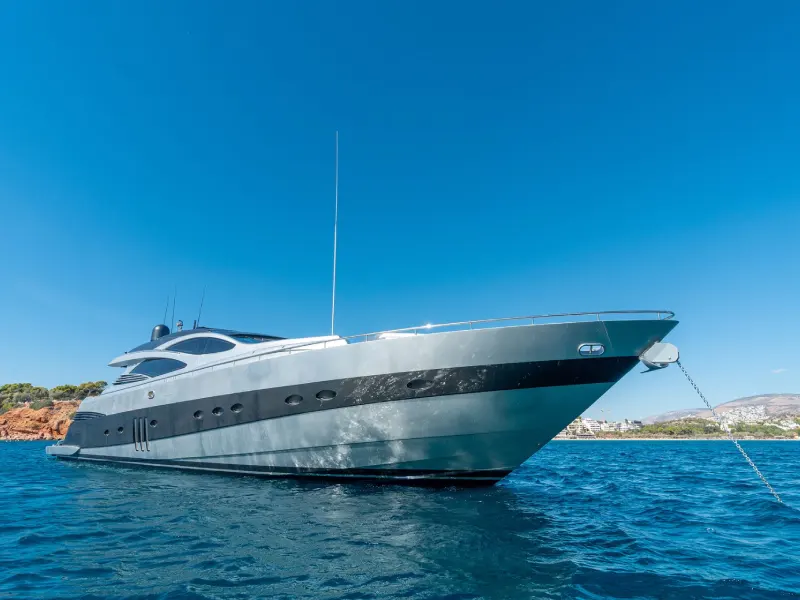 Yacht auf ruhiger See